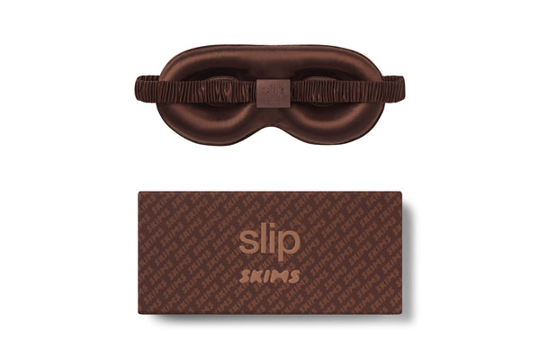 Slip x Skims Contour Sleep Mask - Cocoa