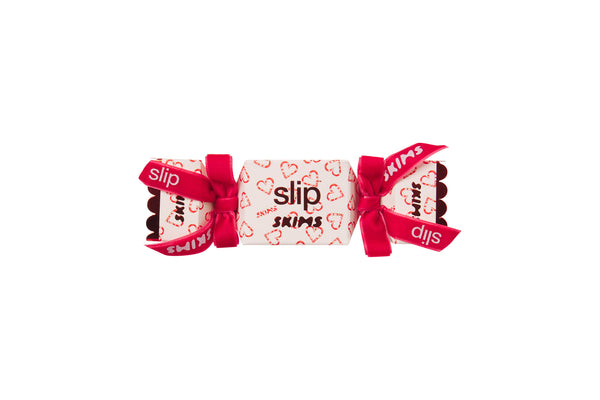 Slip x Skims Trio Scrunchie Cracker - CB Candy Heart Print