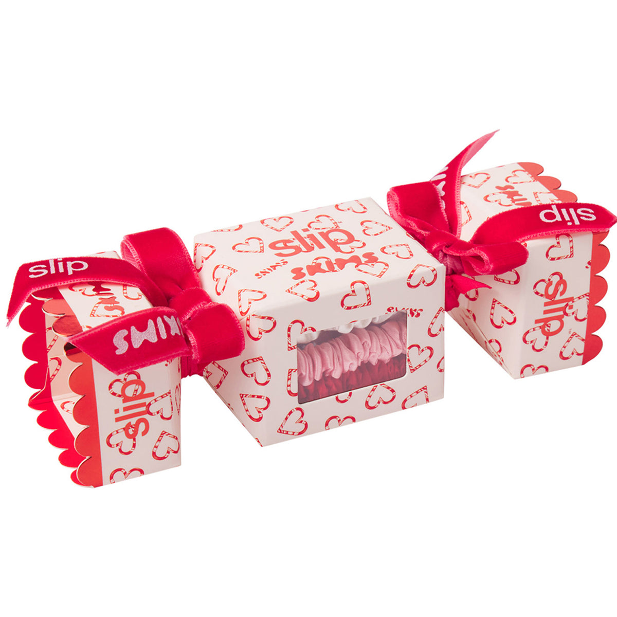 Casablanca Candy Ping Pong Print Silk Twill Scrunchie Candy Cotton Candy Scrunchie – Under Th Sun main image 4