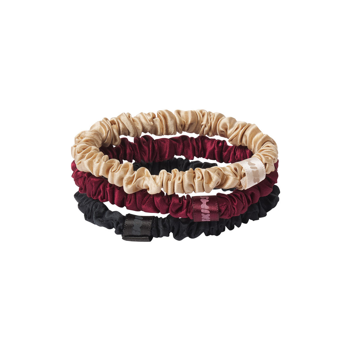 Slip x Skims Trio Scrunchie Cracker - Cranberry Vintage Deer 