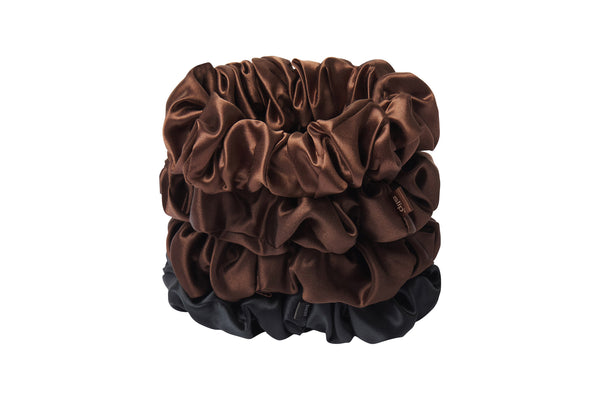 Slip x Skims Large Scrunchies - Deep