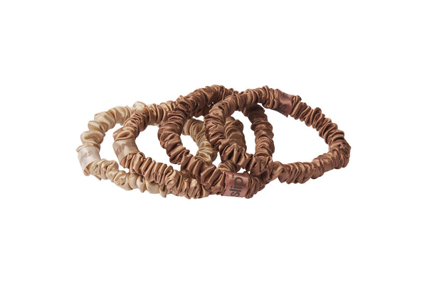 Slip x Skims Skinny Scrunchies - Fair