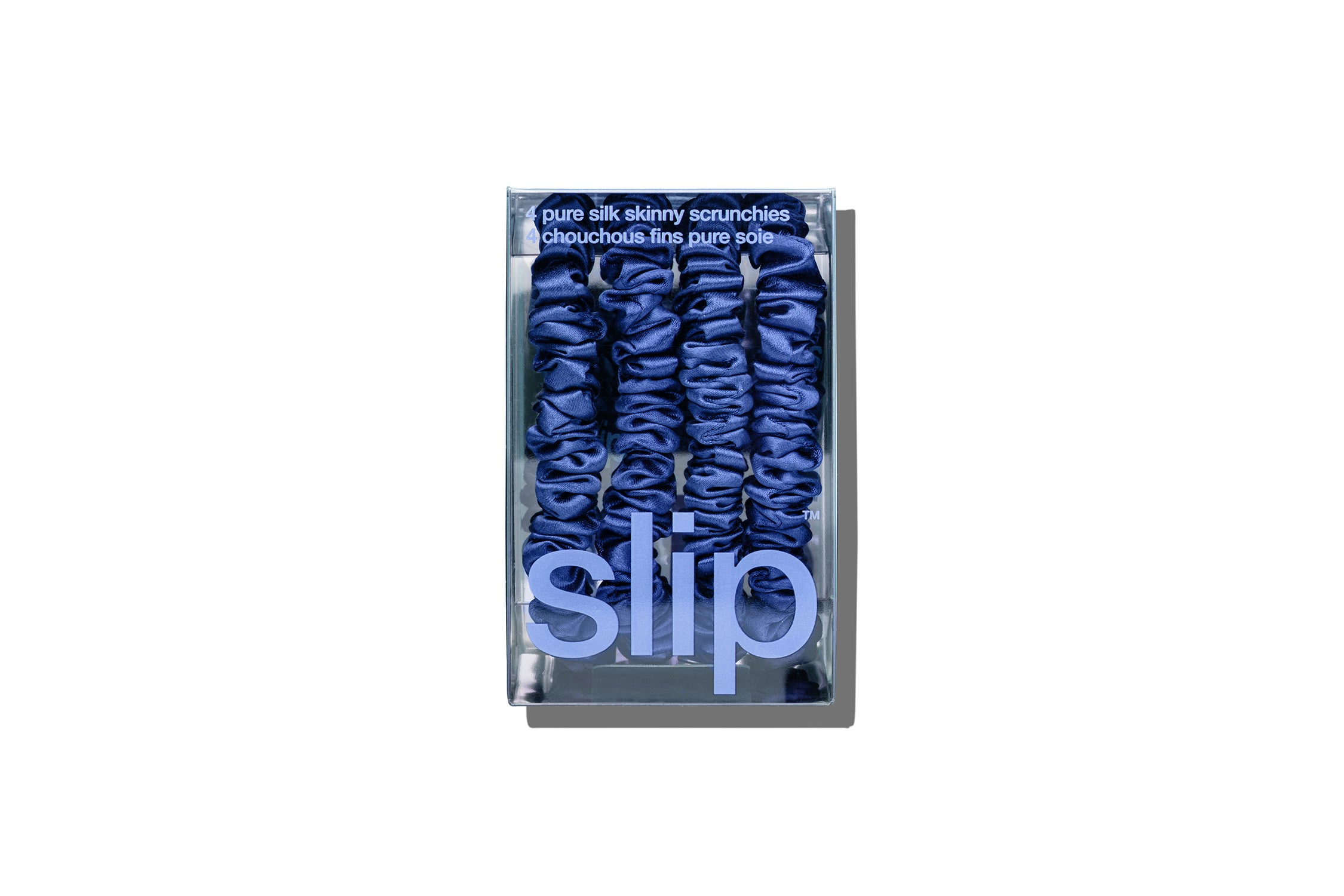 Back to School Royal Blue Skinny Scrunchies – Slip