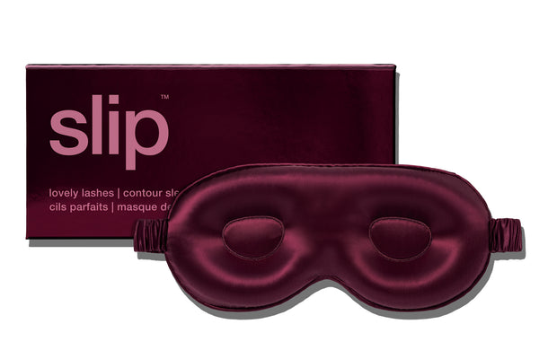 Crimson Contour Sleep Mask