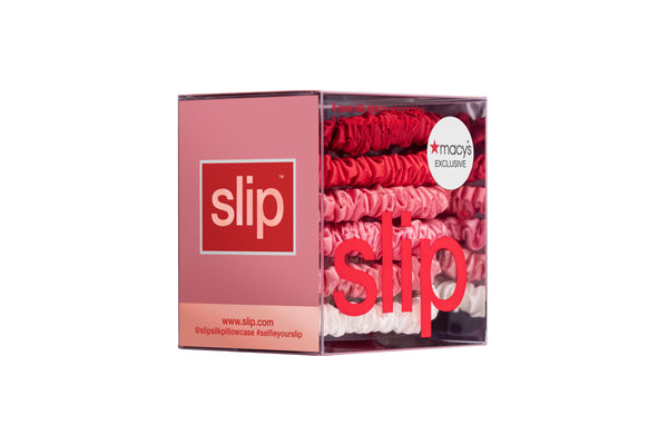 Strawberry Sundae Skinny Scrunchies