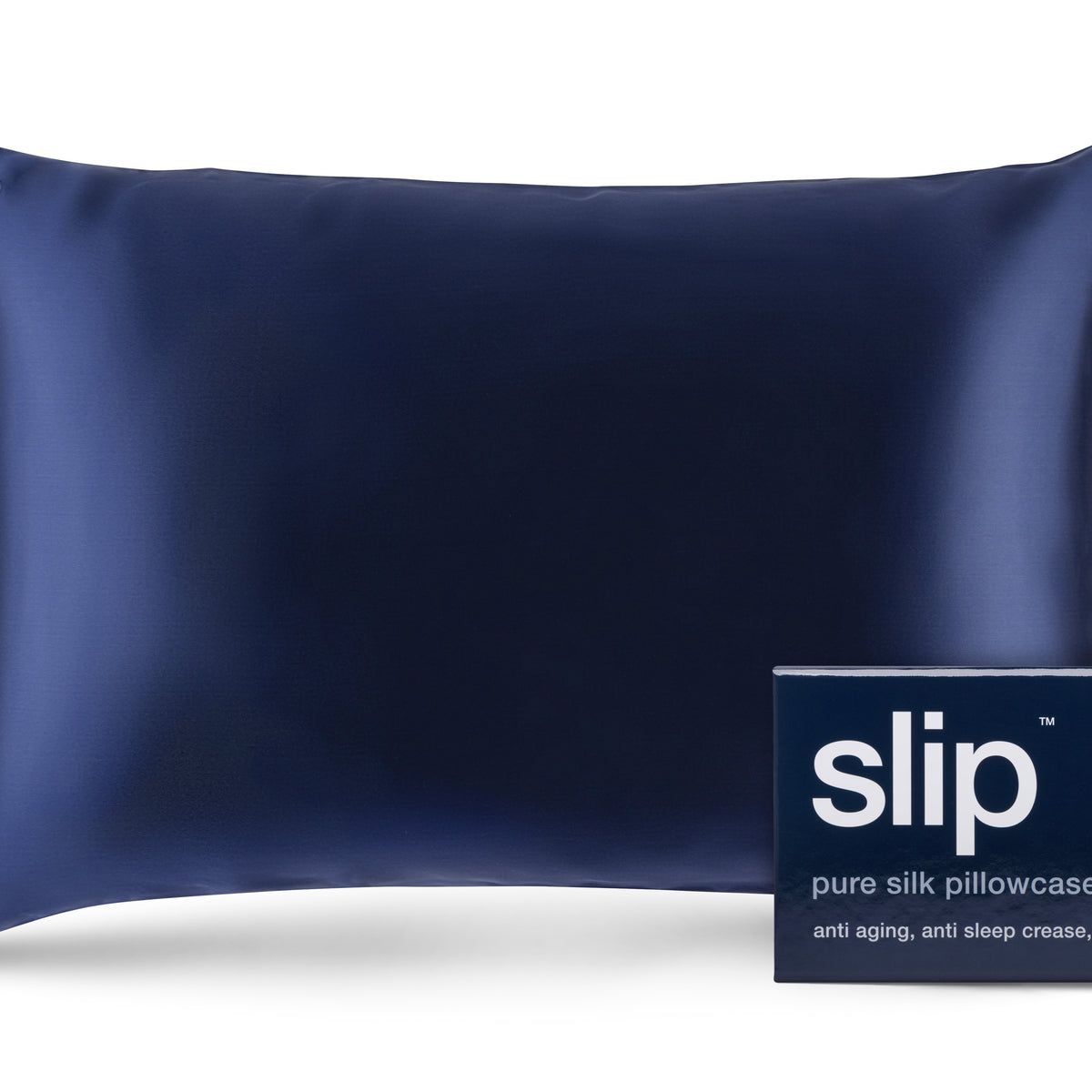 Navy Queen Zippered Pillowcase