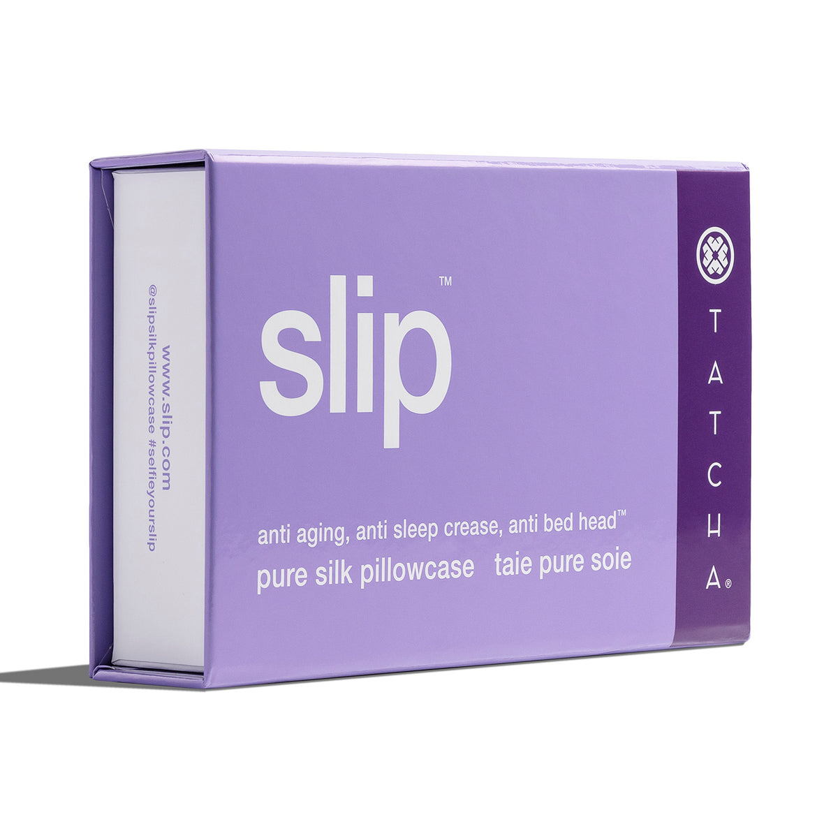 SLIP PURE SILK PILLOWCASE - BLACK - QUEEN - ZIPPERED – Slip (US)