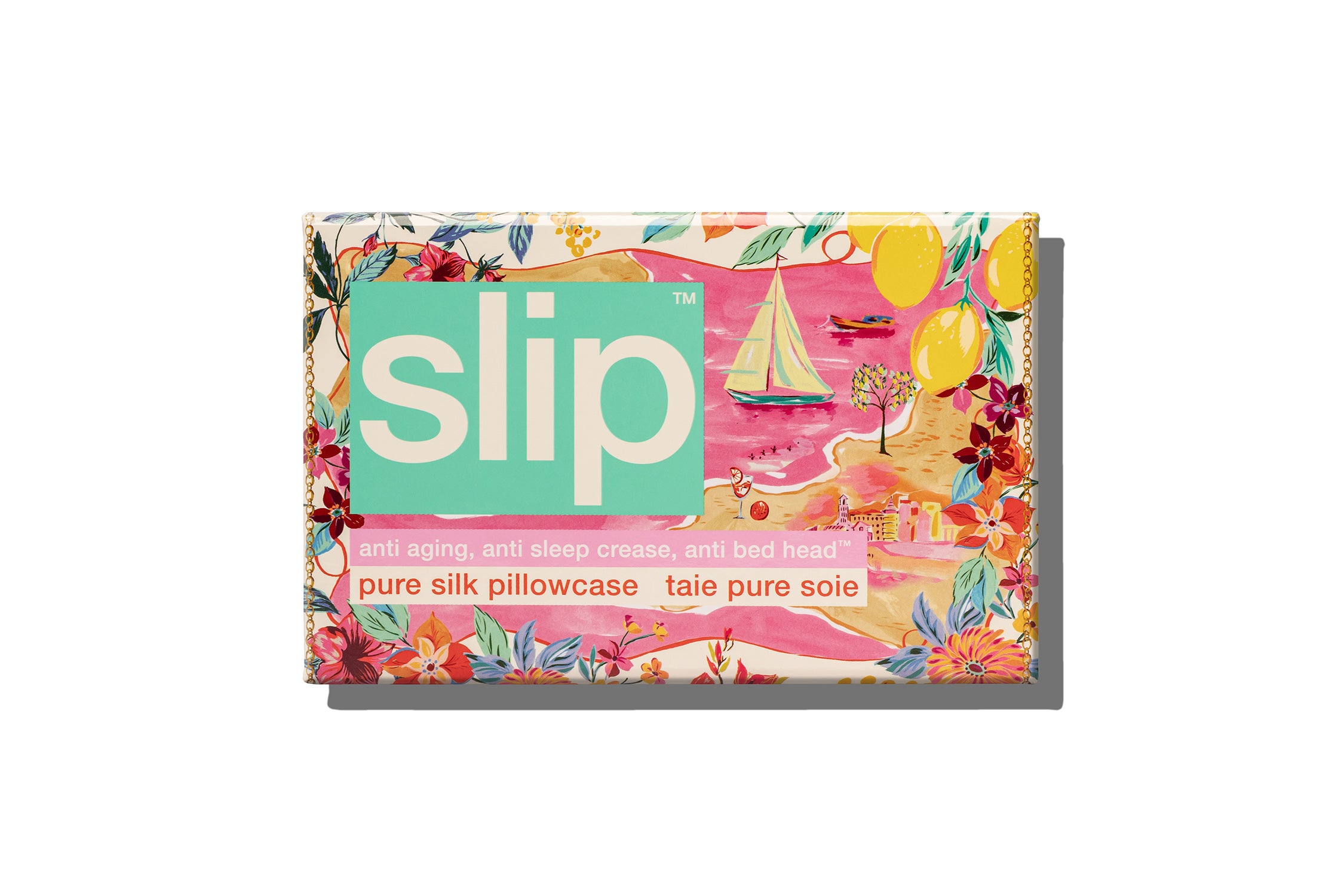 Beach Club Queen Zippered Pillowcase – Slip