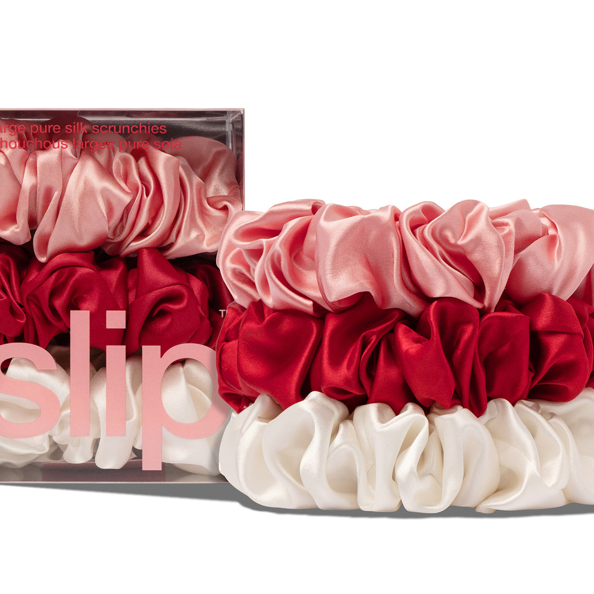 COPY - Scrunchie Silk & Willow RESTORATIVE SILK HAIR SCRUNCHIE SET - Midnight  main image 4