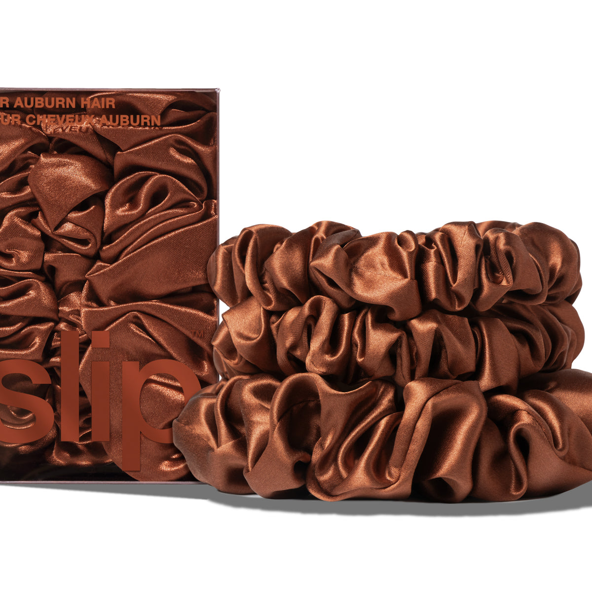 Mega Value Slipsilk Scrunchie Set! Unopened!! Amazon.com : slip Back to Basics Auburn Midi & Large  main image 3