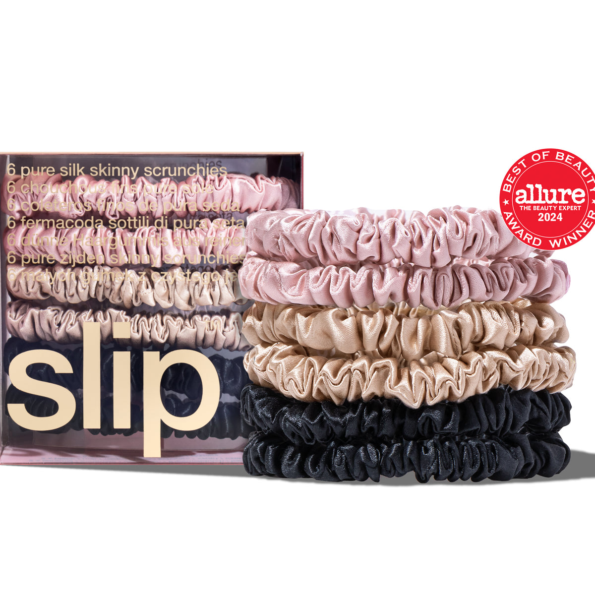 Multi Skinny Scrunchies – Slip