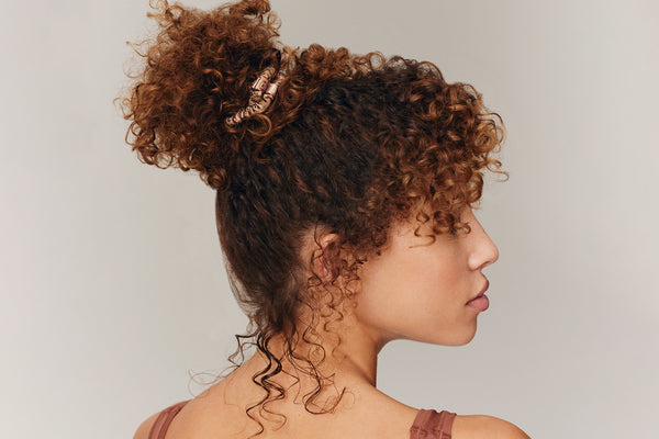 BACK TO BASICS LIGHT BROWN SKINNY SCRUNCHIES