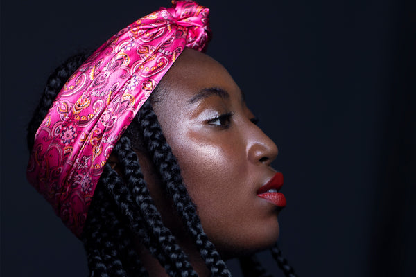 slip x alice + olivia Spring Time Hair Wrap