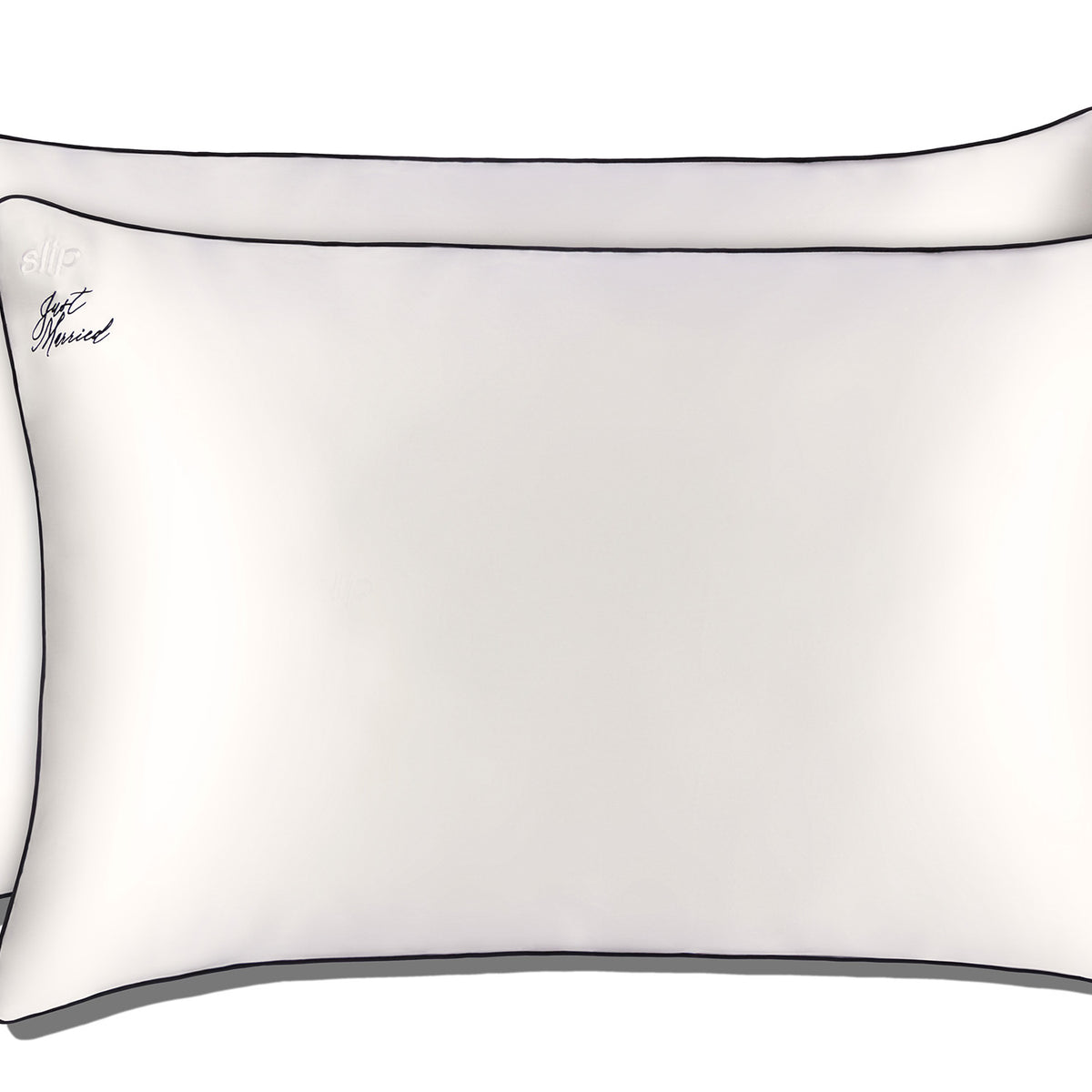 SLIP PURE SILK PILLOWCASE WHITE QUEEN ZIPPERED Slip (US)