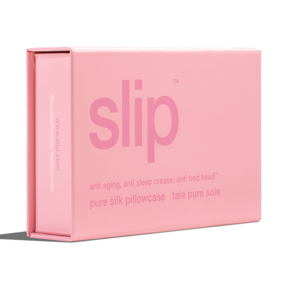 SLIP PURE SILK PILLOWCASE - WHITE - QUEEN - ZIPPERED – Slip (US)