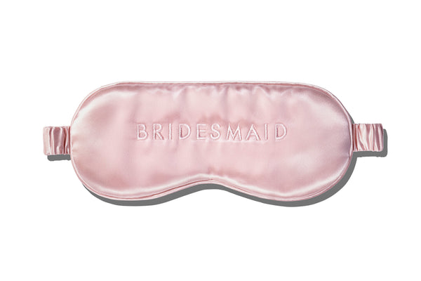 sleep mask - bridesmaid