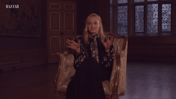 SOPHIE TURNER FOR HARPER'S BAZAAR