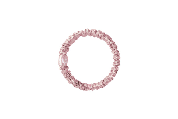 LoveShackFancy Pink skinny silk 5 pk scrunchie Amazon.com : LILYSILK Silk Hair Scrunchies for  main image 3