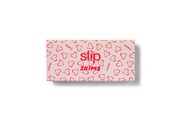 Slip x Skims Contour Sleep Mask - CB Candy Heart Print