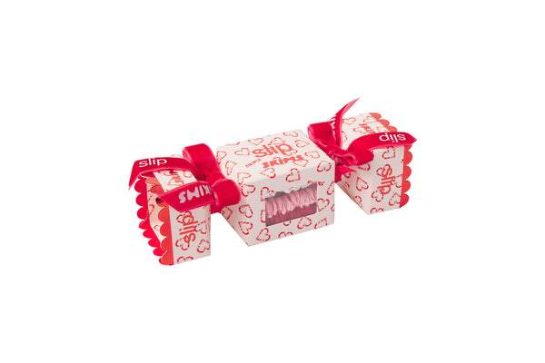 Slip x Skims Trio Scrunchie Cracker - CB Candy Heart Print