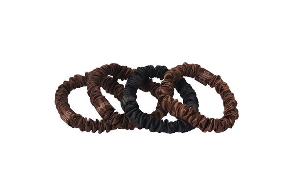 Slip x Skims Skinny Scrunchies - Deep