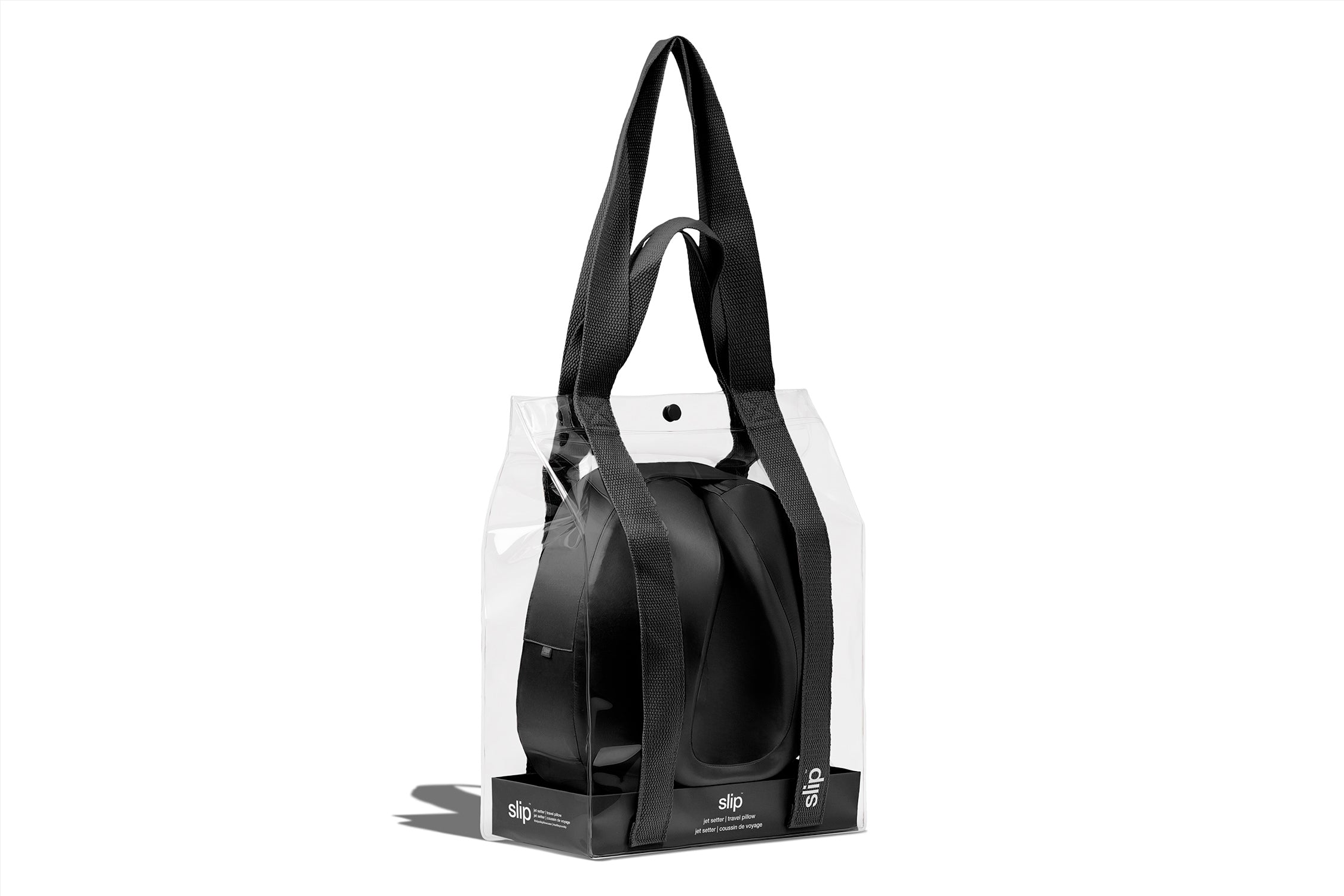 Jet Setter Travel Pillow - Black – Slip