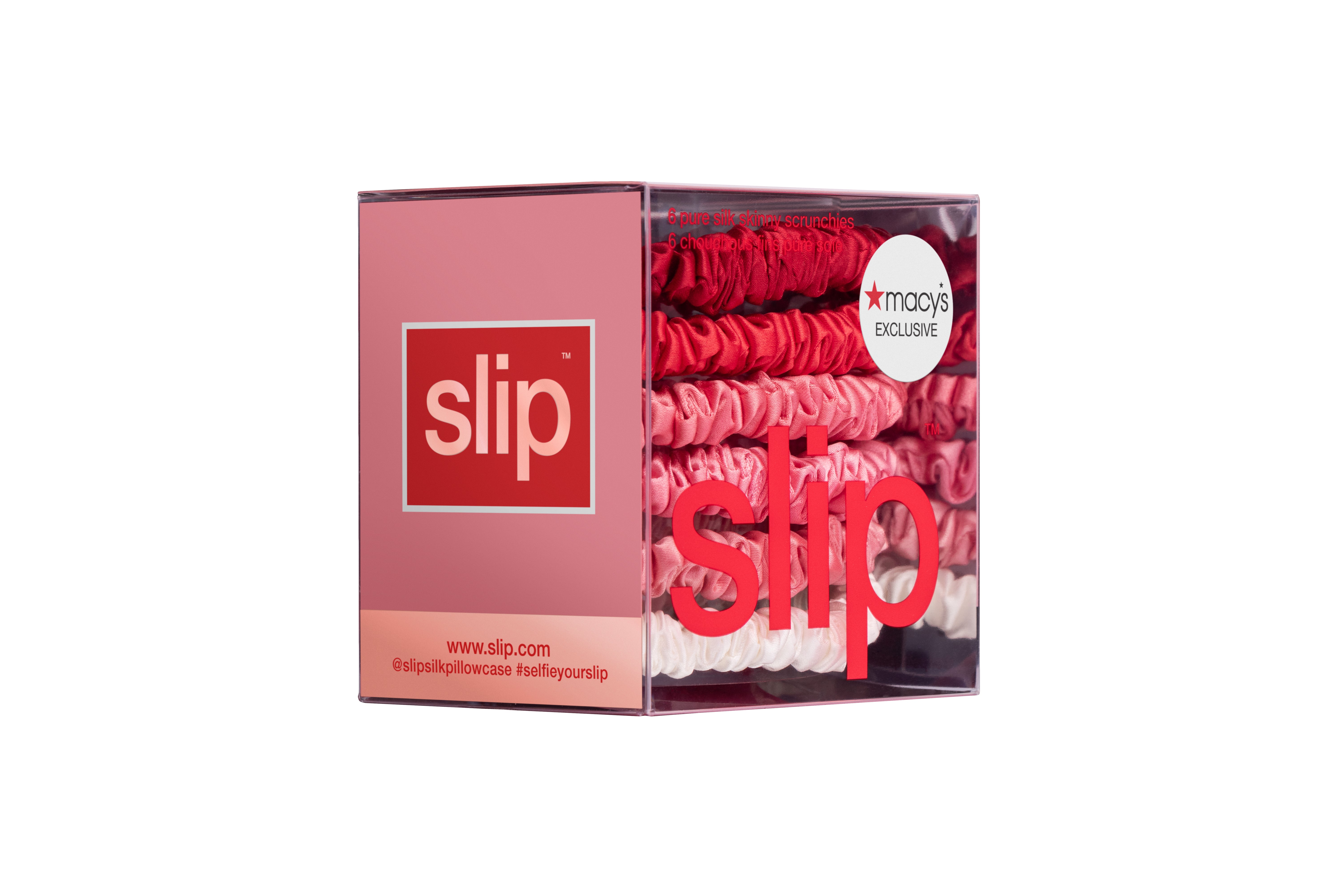 Strawberry Sundae Skinny Scrunchies – Slip