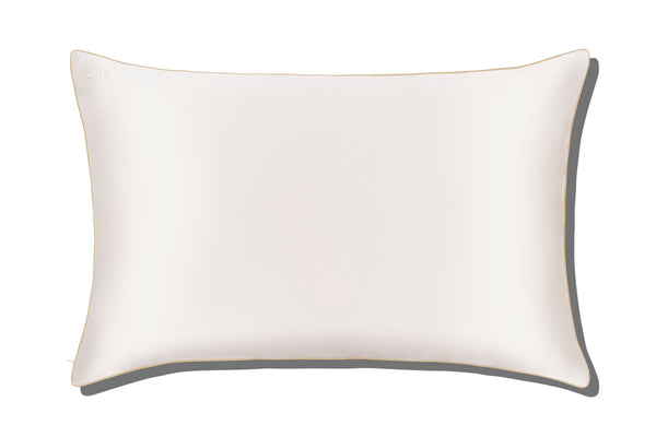 White Blonde Queen Zippered Pillowcase