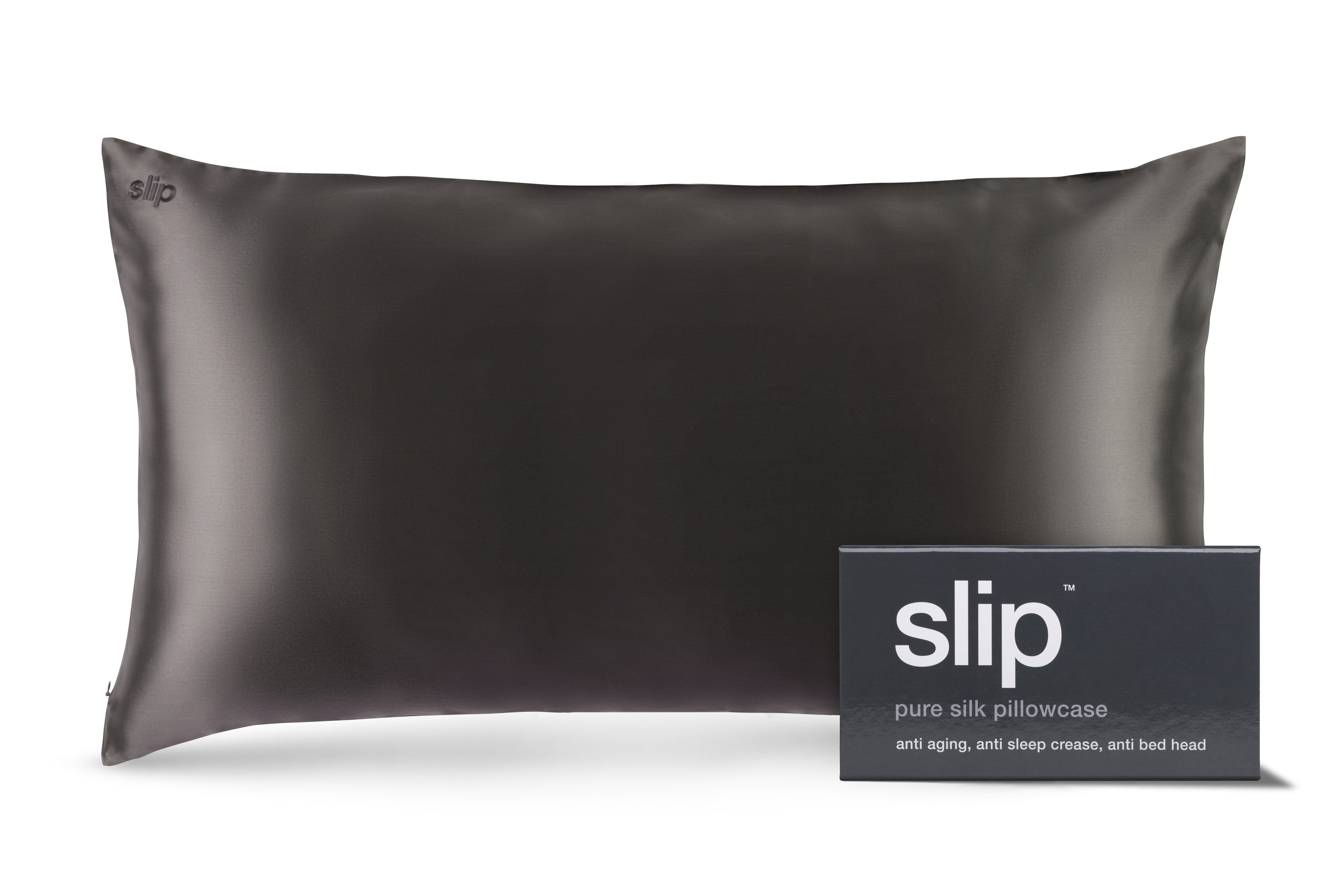 Charcoal King Zippered Pillowcase – Slip