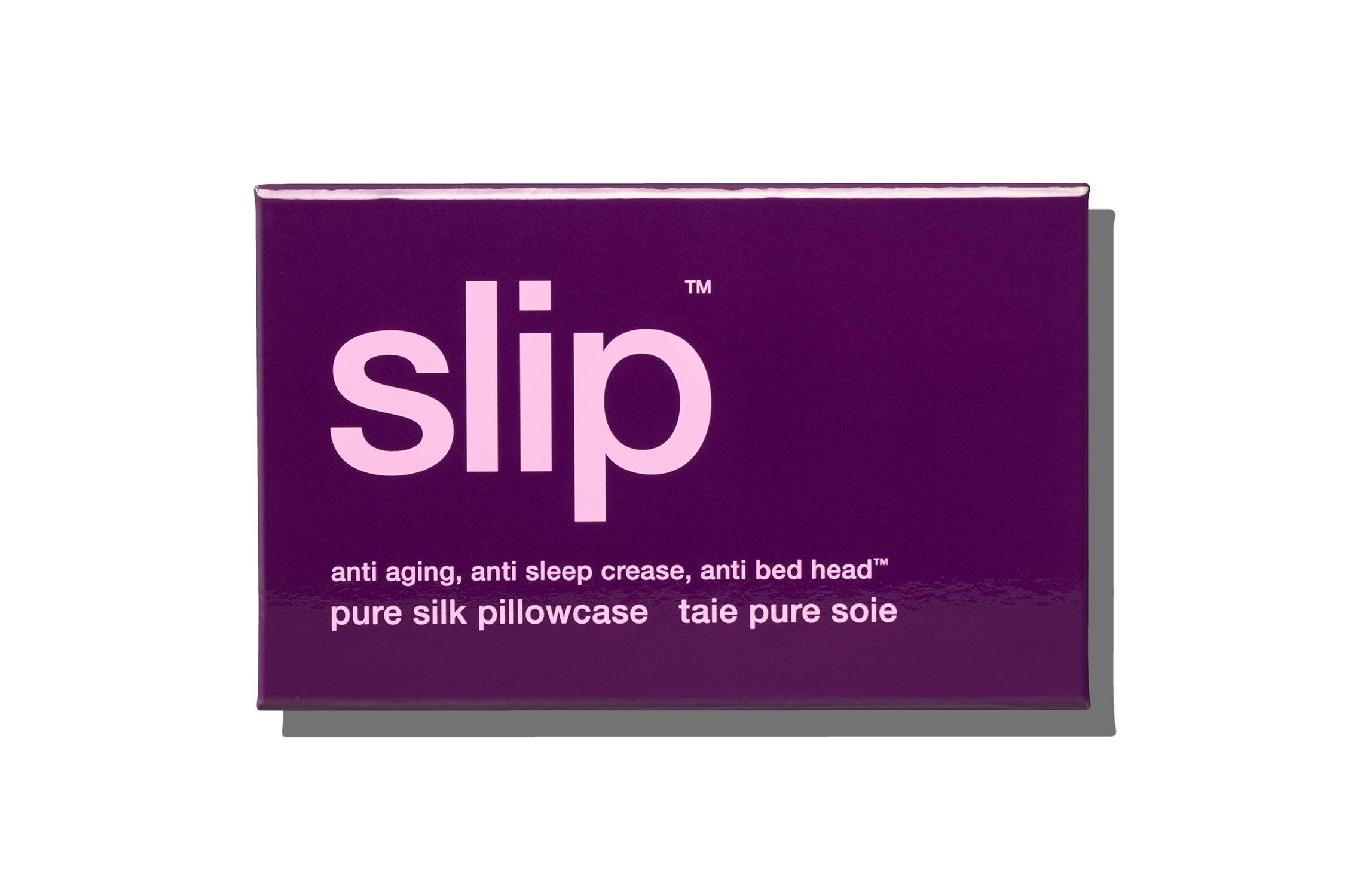 SLIP PURE SILK PILLOWCASE - GRAPE - QUEEN - ZIPPERED – Slip