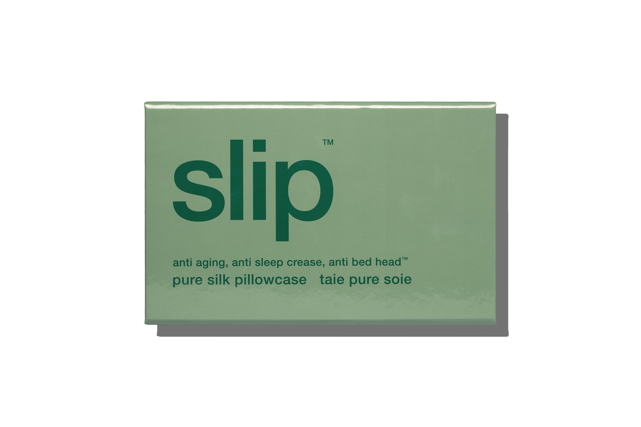 SLIP PURE SILK PILLOWCASE - PISTACHIO - QUEEN - ZIPPERED – Slip