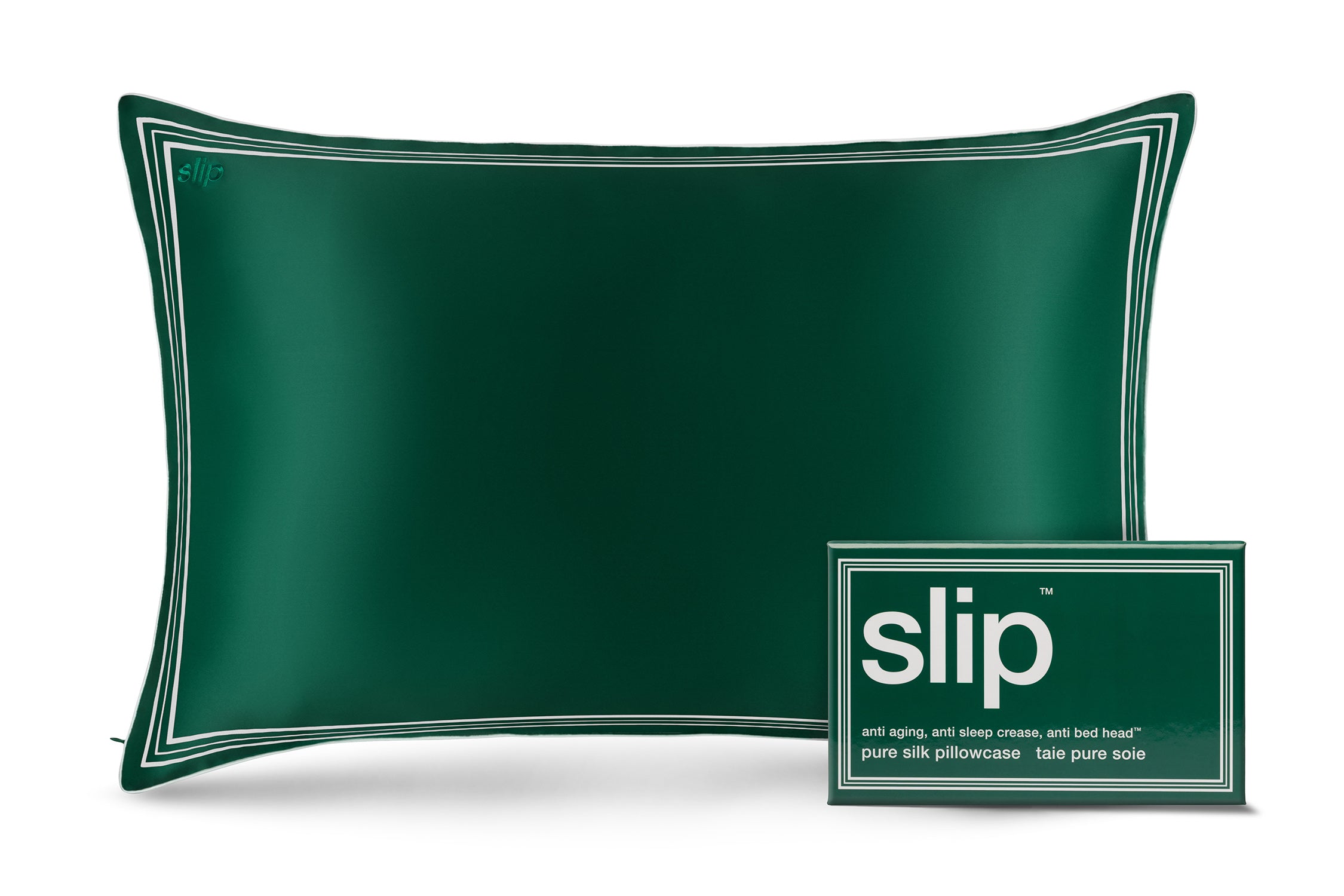 The Green Queen Zippered Pillowcase – Slip
