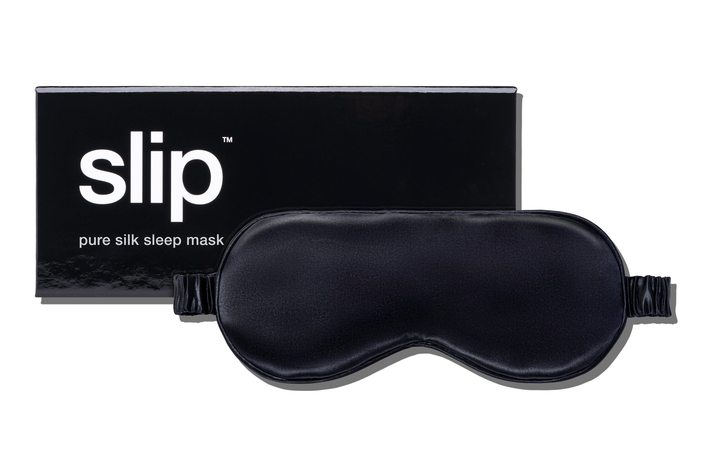 A Slip Pure Silk Sleep Mask in a soft color.