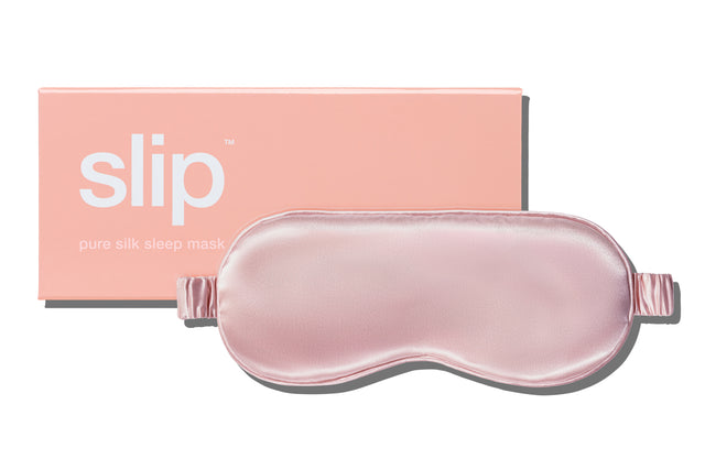Pink Silk Sleep Mask — Original silk sleep mask · Pink; brand product image