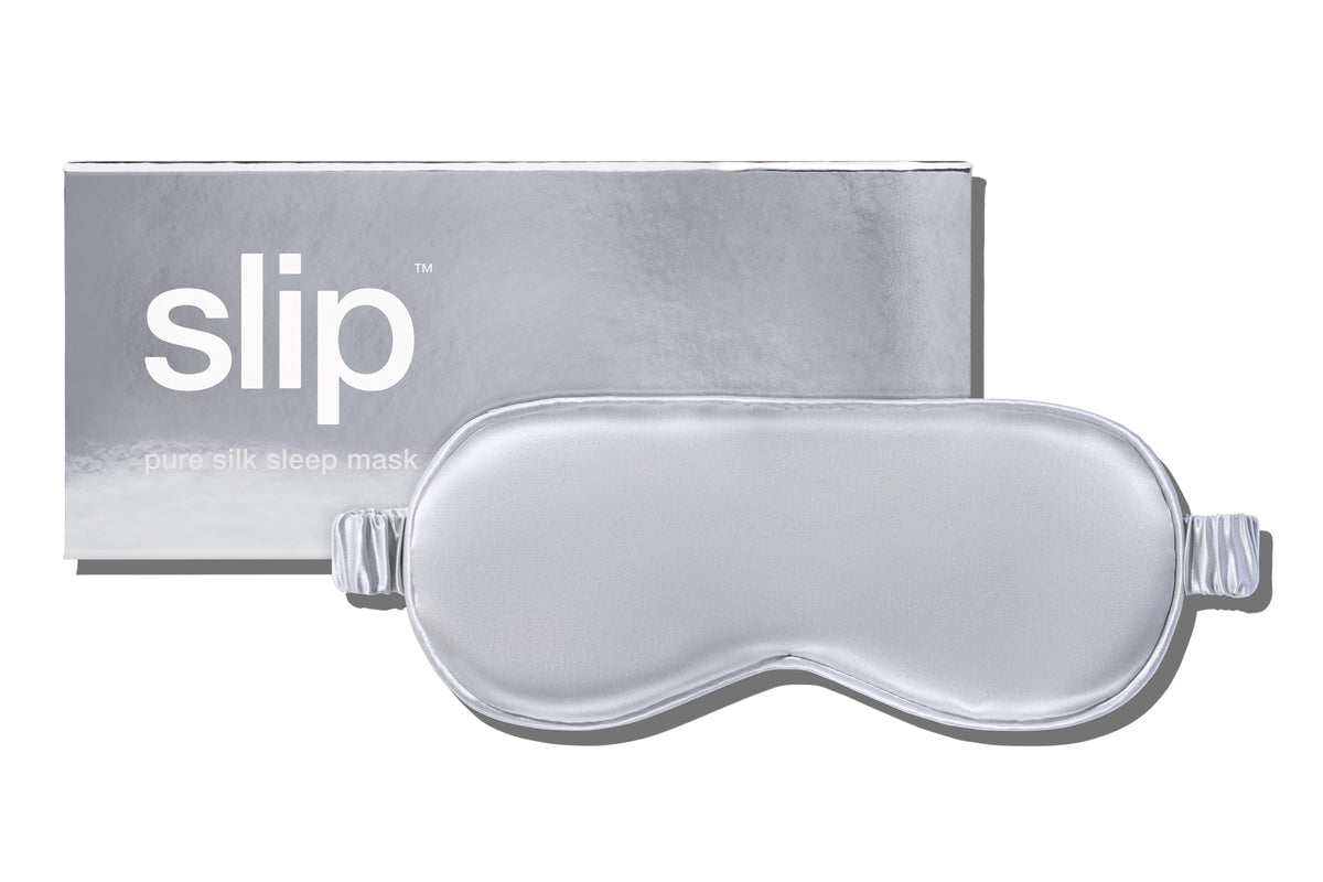 Silver Sleep Mask – Slip