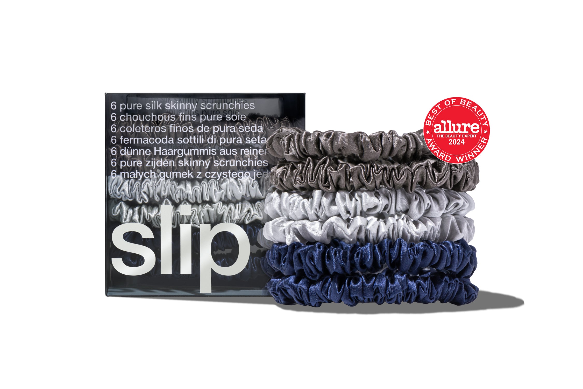 Midnight Skinny Scrunchies