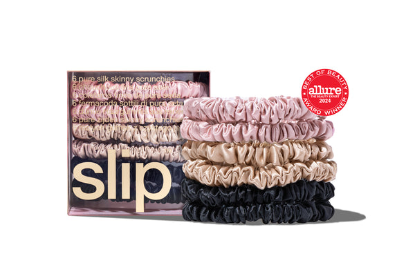 Multi Skinny Scrunchies – Slip display picture 2