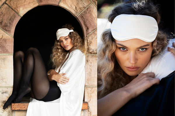 White Sleep Mask