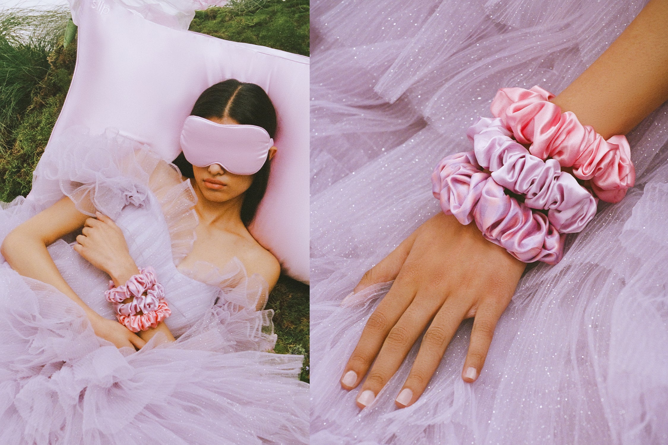 Belleflower Large Scrunchies – Slip