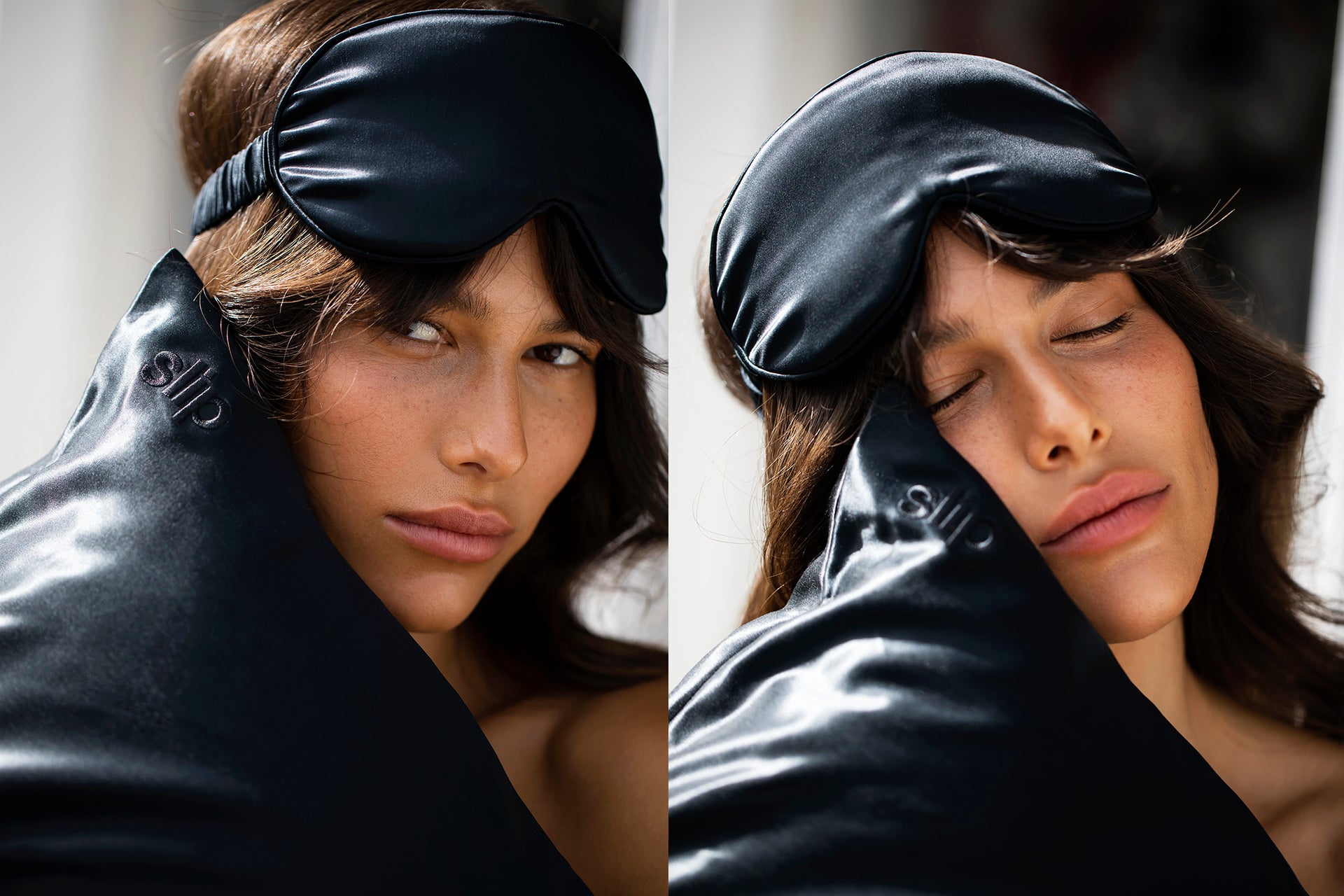 Black Contour Sleep Mask Slip (US)