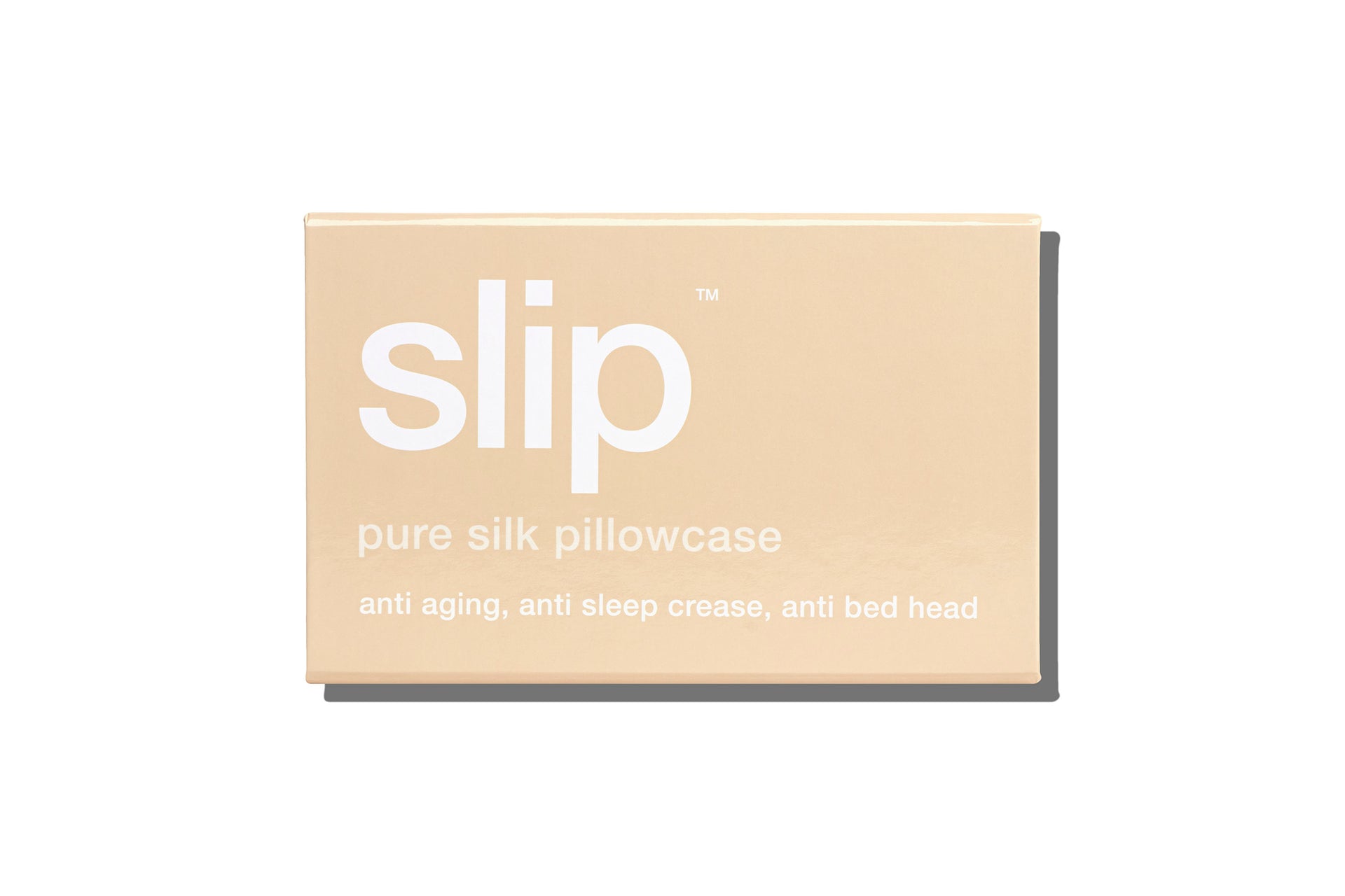 SLIP PURE SILK PILLOWCASE CARAMEL QUEEN ZIPPERED Slip (US)