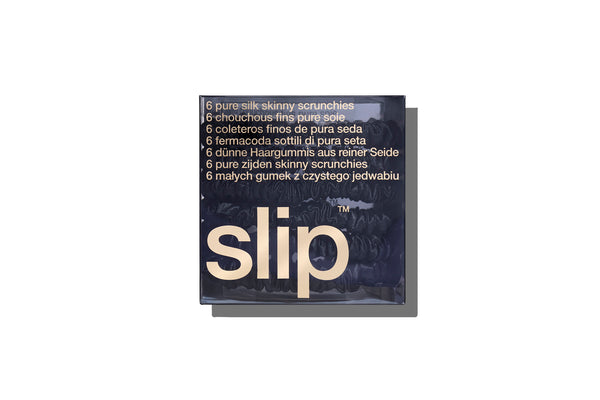 Black Skinny Scrunchies