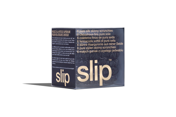 Black Skinny Scrunchies